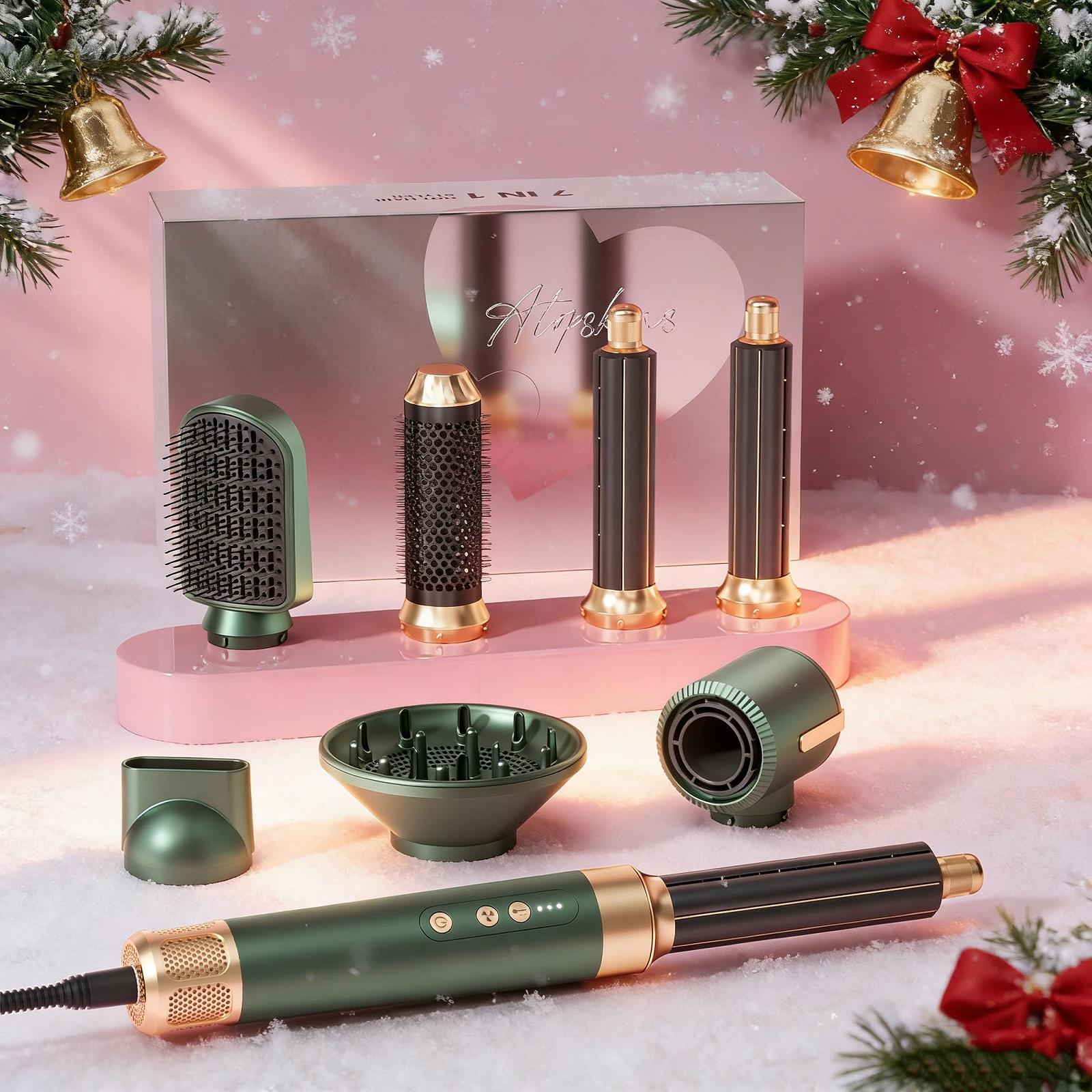 Стайлер для волос Atopskins Airstyler Pro 7-in-1 110,000 RPM 3 настройки температуры, фото №2