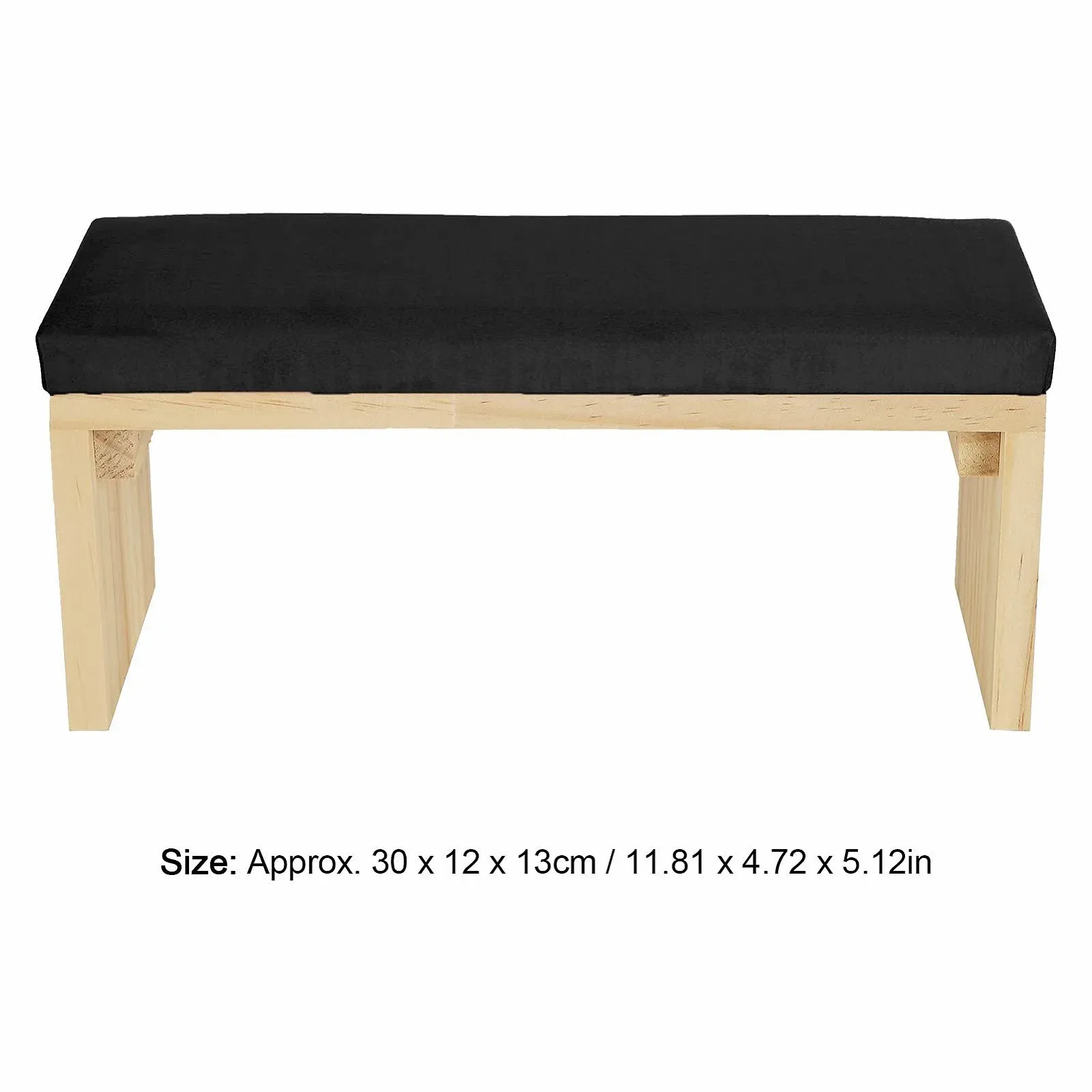 Підставка для рук для манікюру Дерев'яна основа PU шкіра Чорний, фото №3 Підставка для рук для манікюру Дерев'яна основа PU шкіра Чорний, фото №3