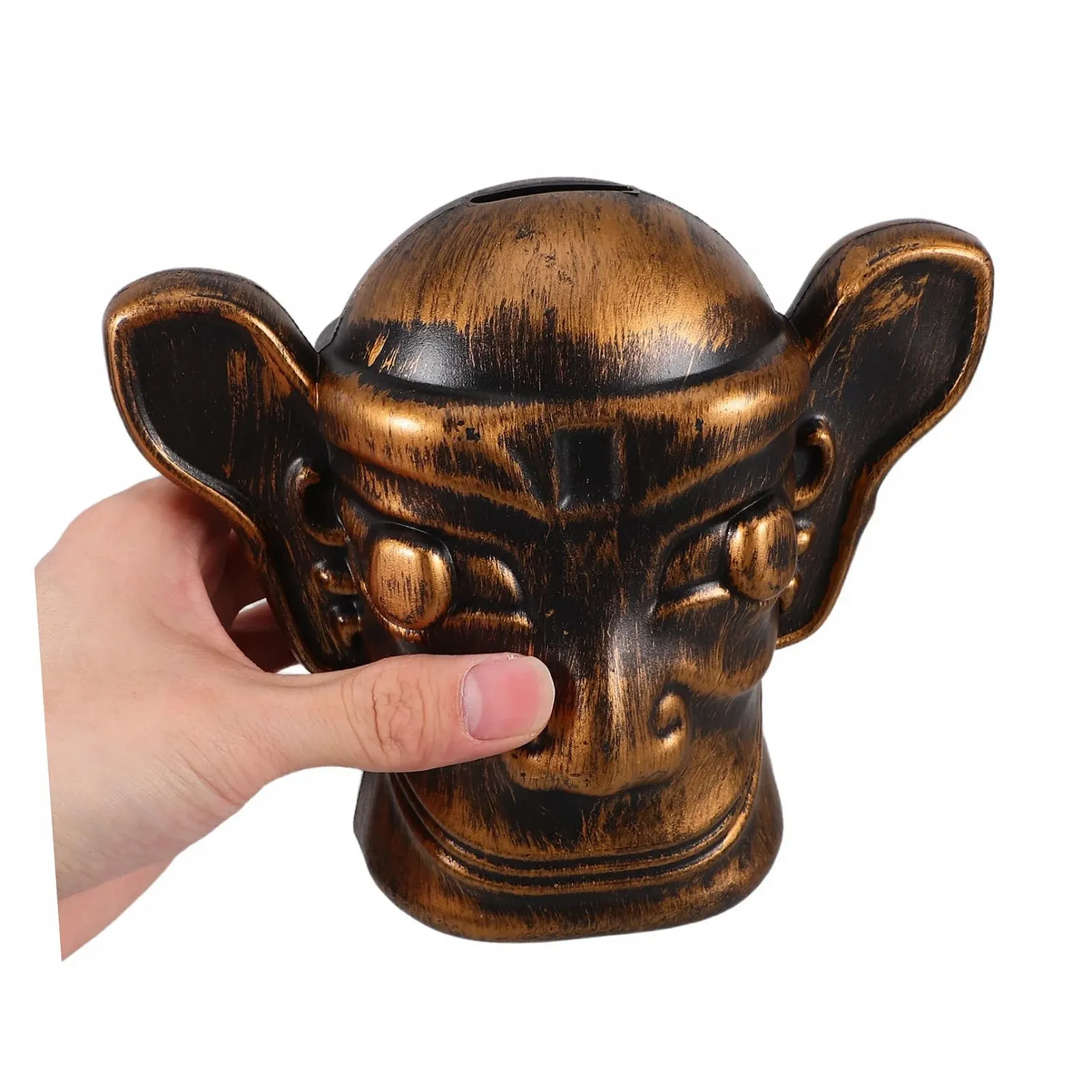 Скарбничка Funny Coin Bank пластикова з дизайном обличчя, фото №4
