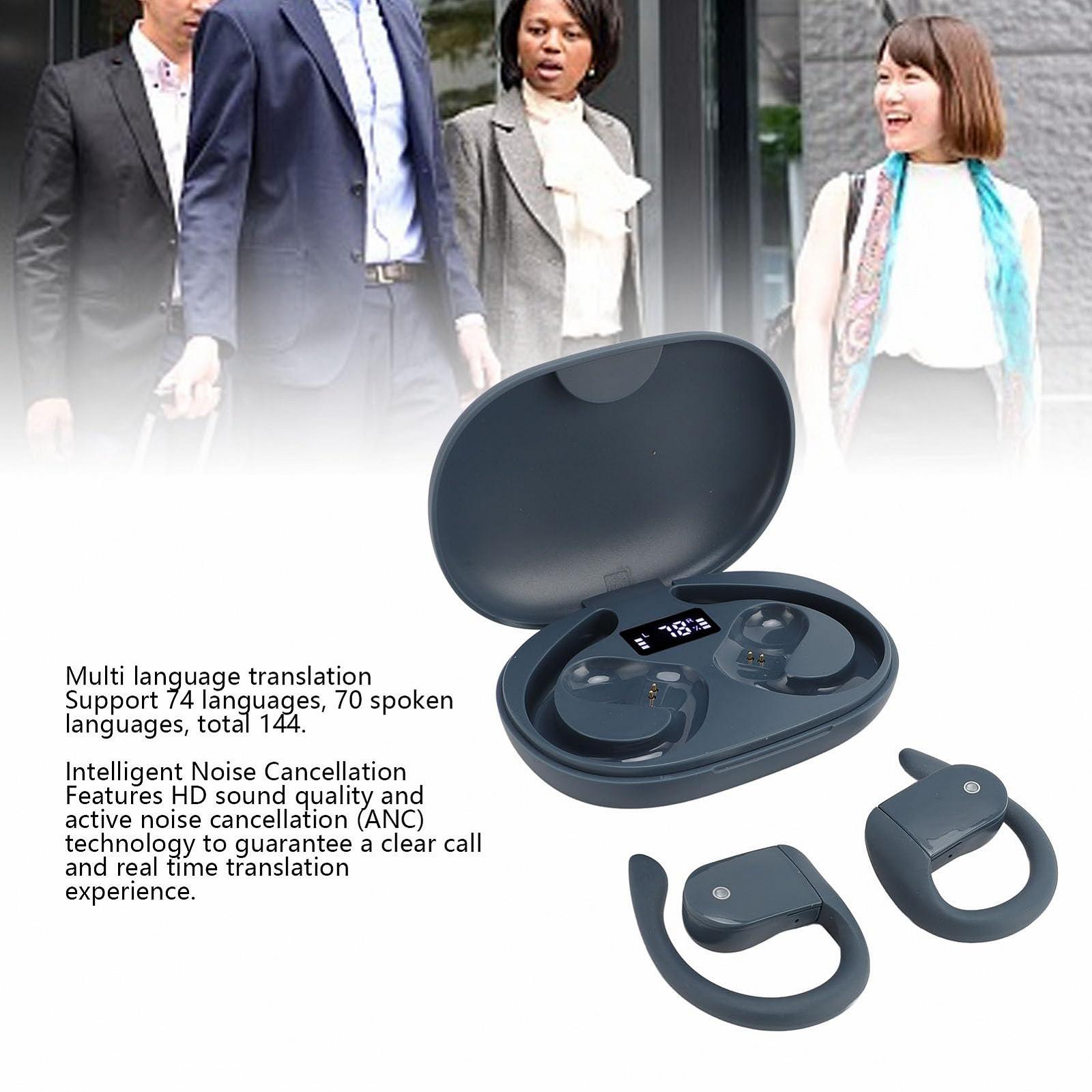 BT Перекладач Навушники Підтримує 144 мови, Сенсорне Керування, фото №2