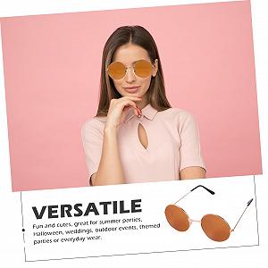 Набір круглих сонцезахисних окулярів PACKOVE, 30 шт, літні synthetic.ua - Фото 1