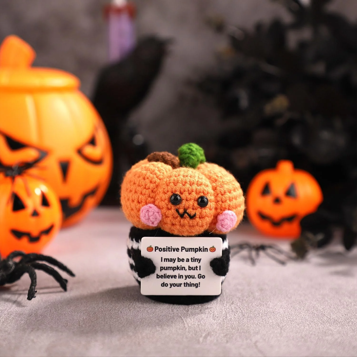 TOYMIS Positive Pumpkin Вязаные тыквы Эмоциональная поддержка, фото №4 TOYMIS Positive Pumpkin Вязаные тыквы Эмоциональная поддержка, фото №4