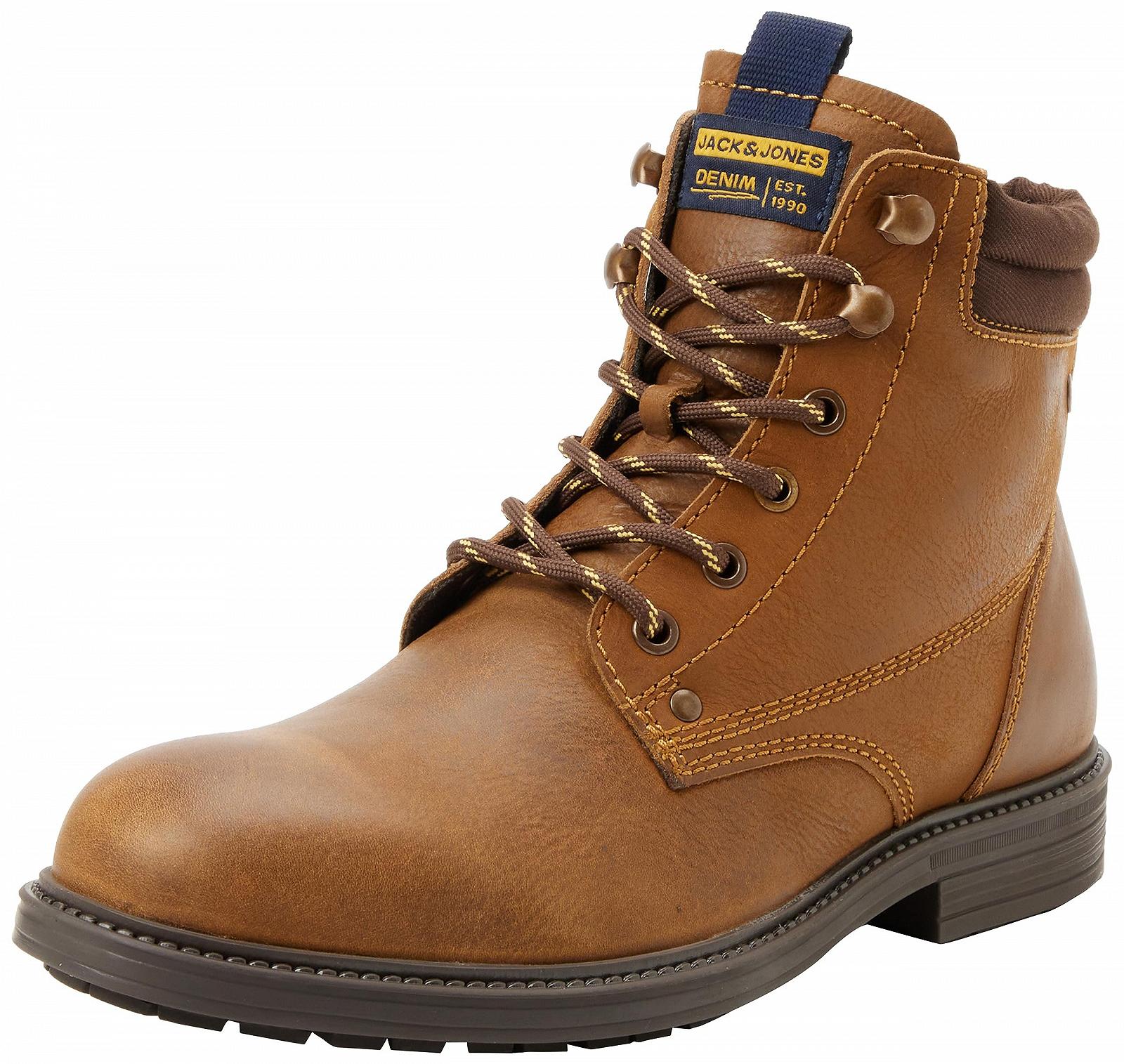 Ботинки JACK & JONES Jfwsolomon Leather Boot Sn Lace-Up, фото №1