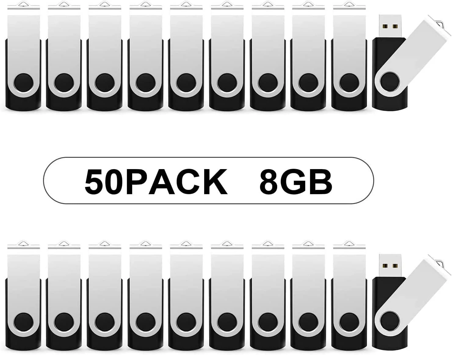 USB-накопичувач Kootion 8 ГБ 50 шт. Чорний, фото №1 USB-накопичувач Kootion 8 ГБ 50 шт. Чорний, фото №1