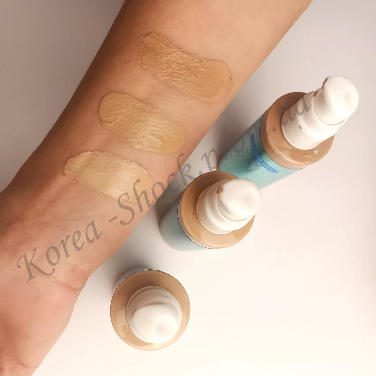 Тональный крем Enough увлажняющий с коллагеном, 21 тон Collagen Moisture Foundation SPF 15, фото №3