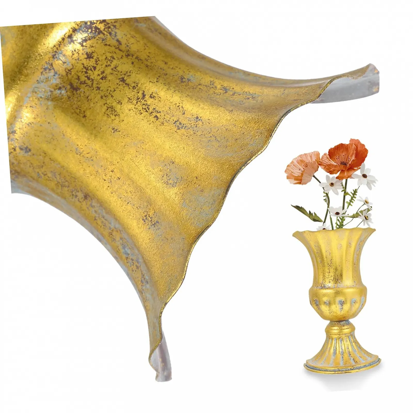 Настінне кашпо HEMOTON Рустикальний стиль напівваза залізо, фото №8 Настінне кашпо HEMOTON Рустикальний стиль напівваза залізо, фото №8