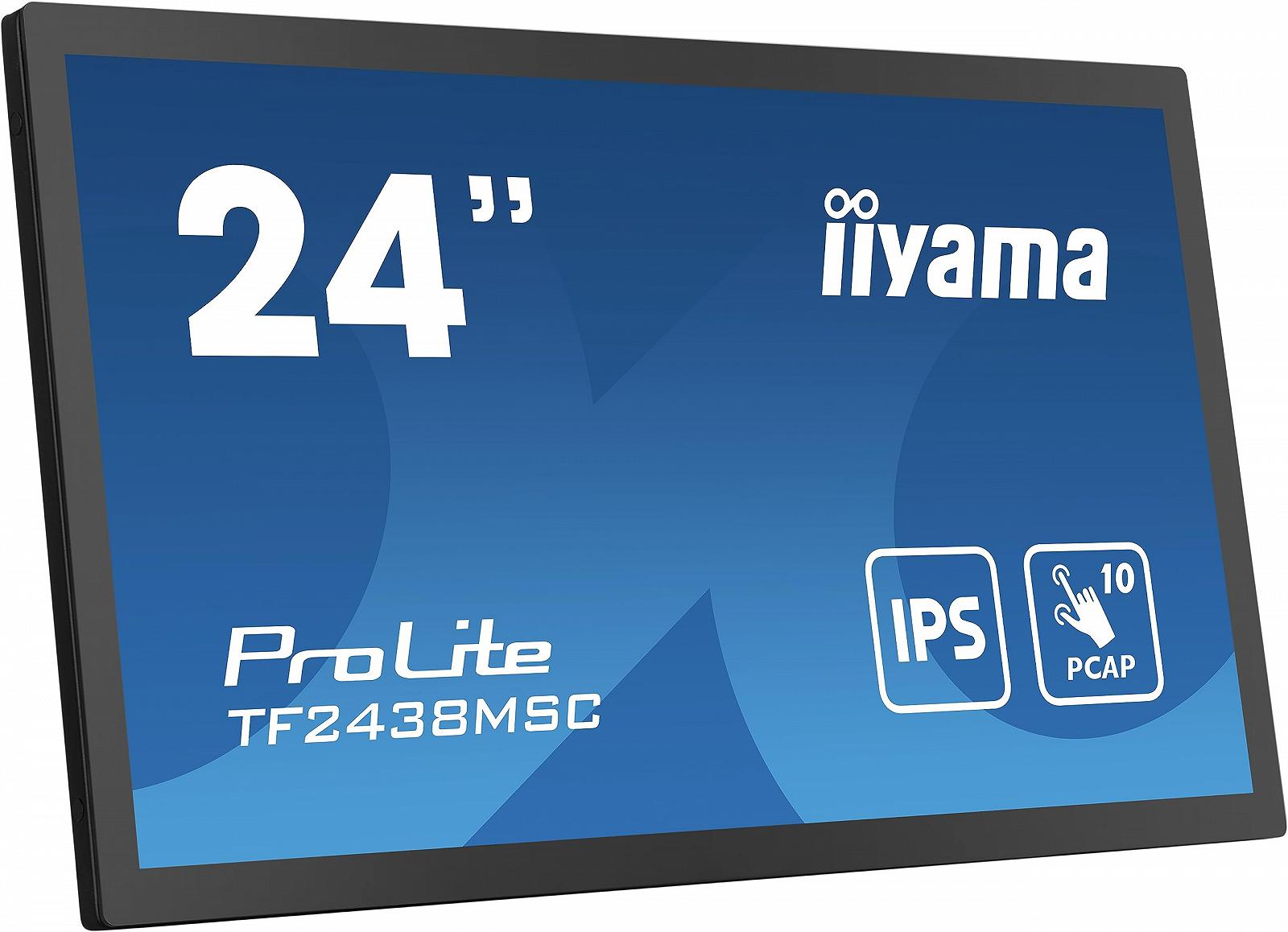 Монітор iiyama Prolite TF2438MSC-B1 60.5 см 23.8 дюйма IPS LED Full HD Open Frame 10-точковий Мультитач Ємнісний Оптично Зв'язаний HDMI DP USB 3.2 7H IP1X Touch Through Glass Анти-відбитковий Металевий, фото №6 Монітор iiyama Prolite TF2438MSC-B1 60.5 см 23.8 дюйма IPS LED Full HD Open Frame 10-точковий Мультитач Ємнісний Оптично Зв'язаний HDMI DP USB 3.2 7H IP1X Touch Through Glass Анти-відбитковий Металевий, фото №6