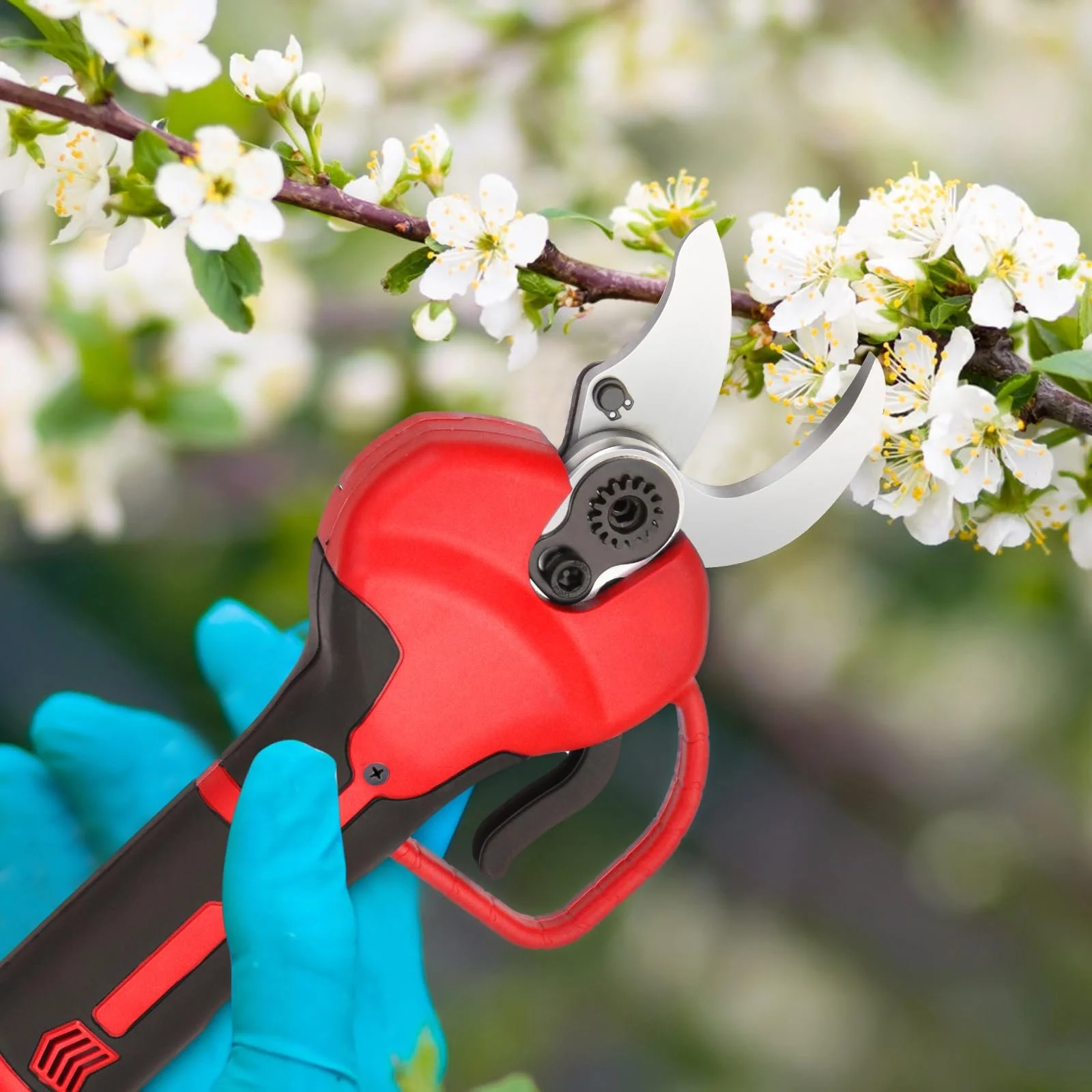 Акумуляторний секатор 21 V 2 x 3000 mAh, фото №7