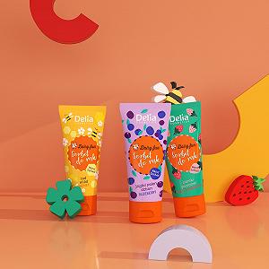 Сорбет Delia Cosmetics Dairy Fun Клубника Лесная Увлажняет, Питает, Укрепляет, Регенерирует 50г synthetic.ua - Фото 1