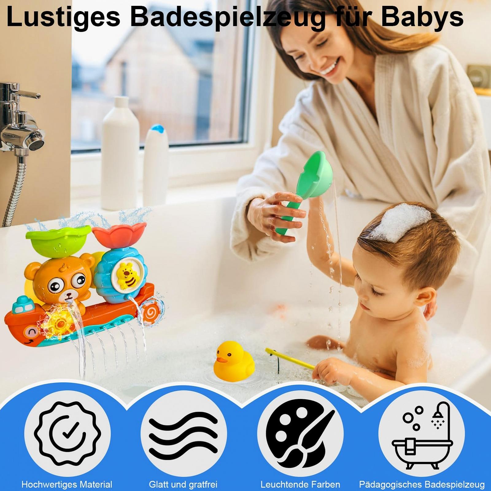 Игрушка для ванны Медведь Водопад, фото №5