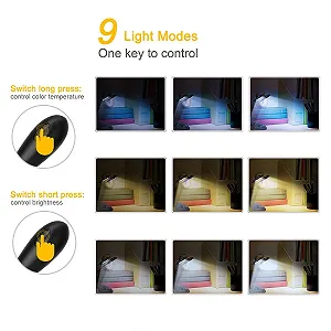 Лампа для читання Akozon 14 LED USB Dimmable Clamp Light synthetic.ua - Фото 1