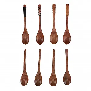 Ложка Дерев'яна Набір Колір дерева - Фото 1