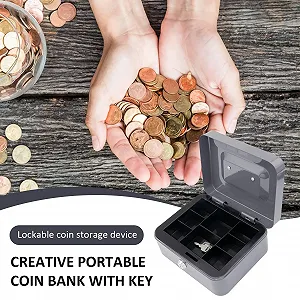 Копилка Sichere Bank Сейф со счетчиком Металлическая Сталь synthetic.ua - Фото 1