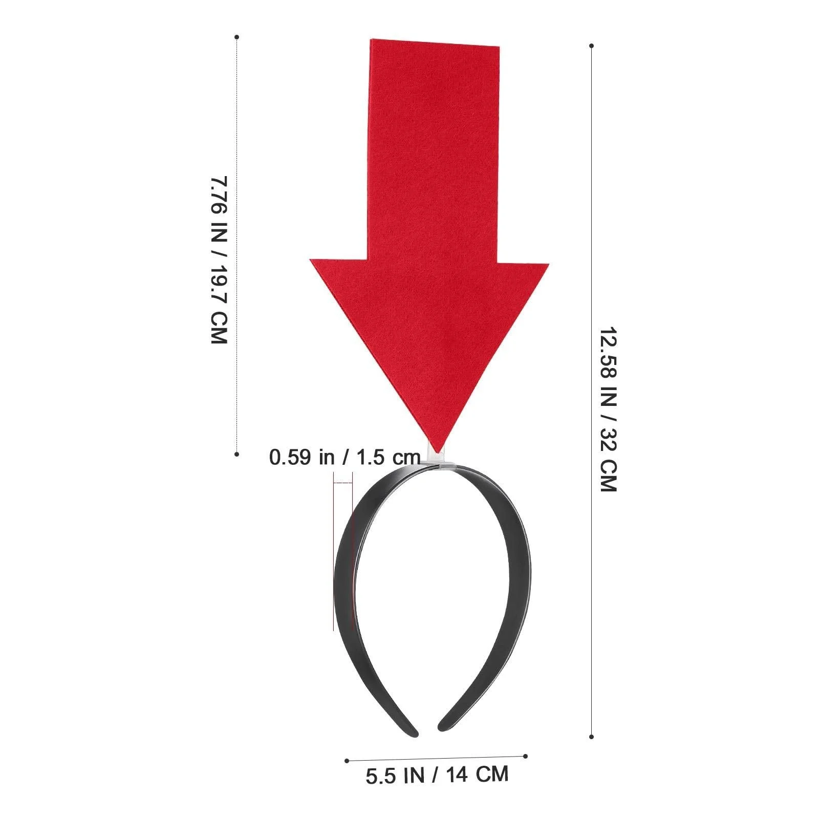 Обруч Стріла Toyvian Жовтий Символ, червоний, фото №2 Обруч Стріла Toyvian Жовтий Символ, червоний, фото №2