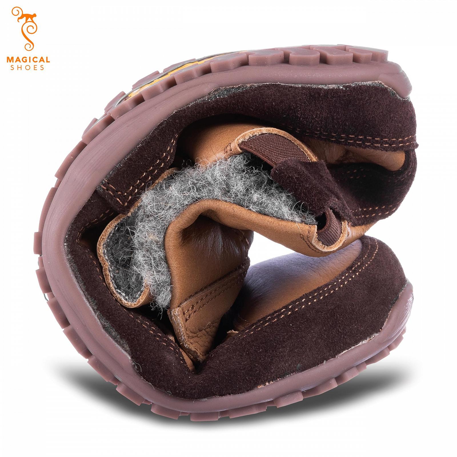 Черевики Magical Shoes Alaskan Lined Barefoot чоловічі та жіночі шкіряні на шнурівці, фото №4