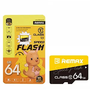 Карта пам`яті REMAX 64GB Speed Flash Class 10 Micro SD Card - Фото 1
