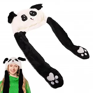 Шапка-вушанка Winter-Panda плюшева, зимова - Фото 1