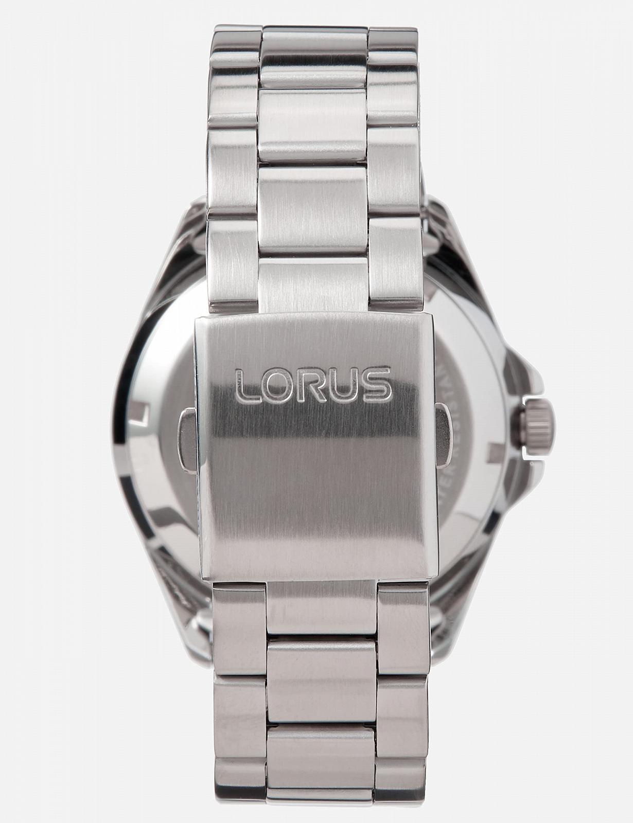 Годинник Lorus Men's Analogue Automatic RL479AX9 Сріблястий Металевий ремінець, фото №4