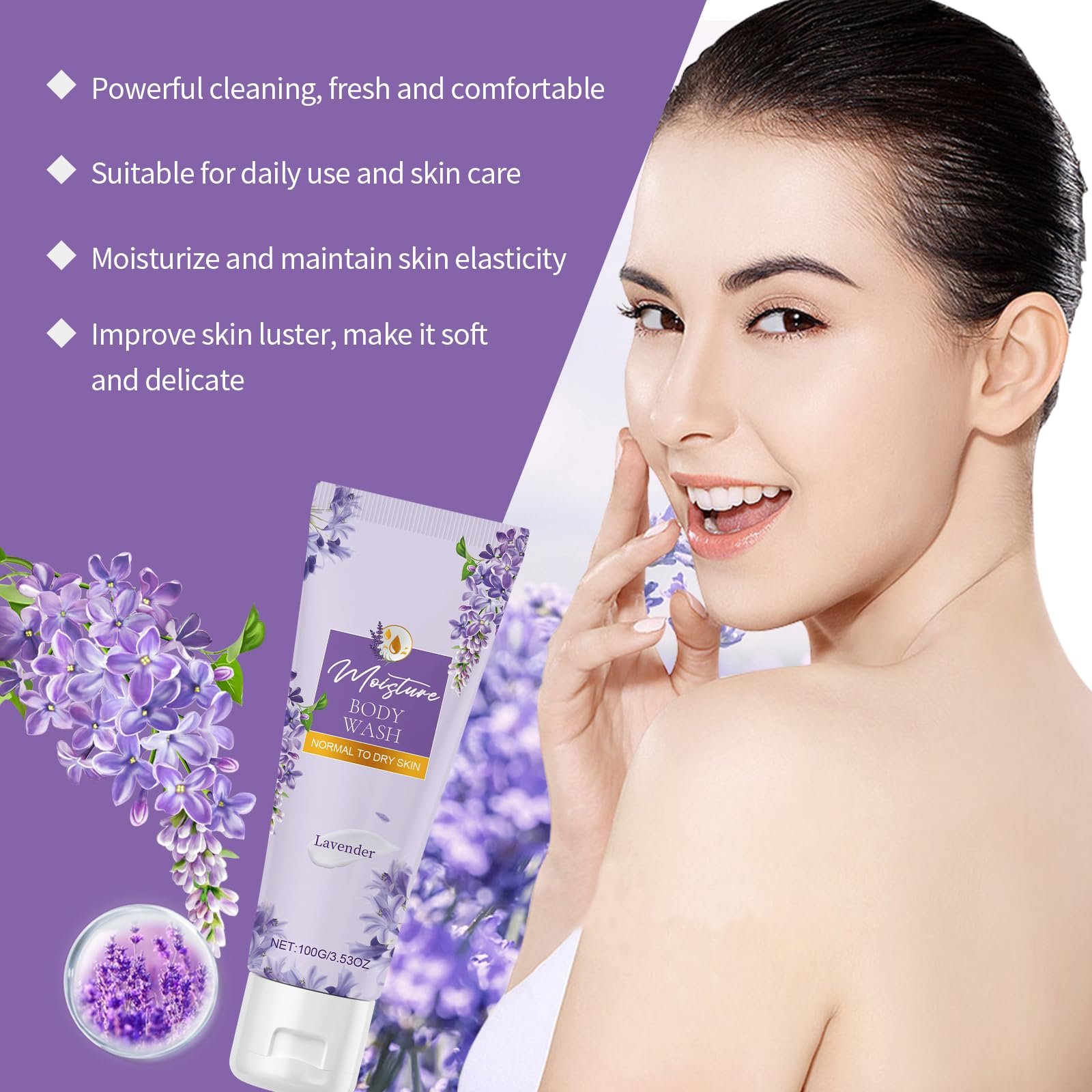 Гель для душу ніжний та зволожувальний 2 шт., фото №2 Гель для душу ніжний та зволожувальний 2 шт., фото №2