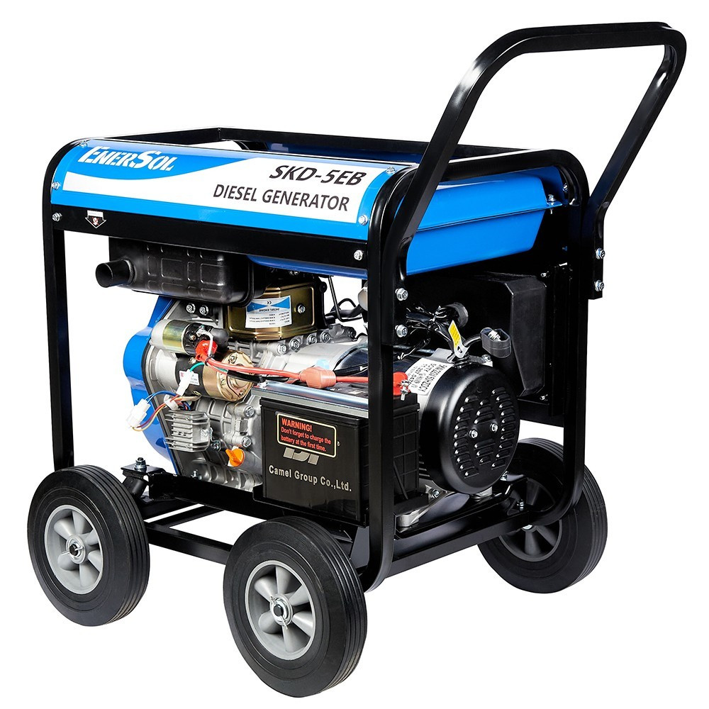 Kit Energy Генератор дизельний EnerSol 230В макс 5.0 кВт електростарт однофазний, фото №4 Kit Energy Генератор дизельний EnerSol 230В макс 5.0 кВт електростарт однофазний, фото №4