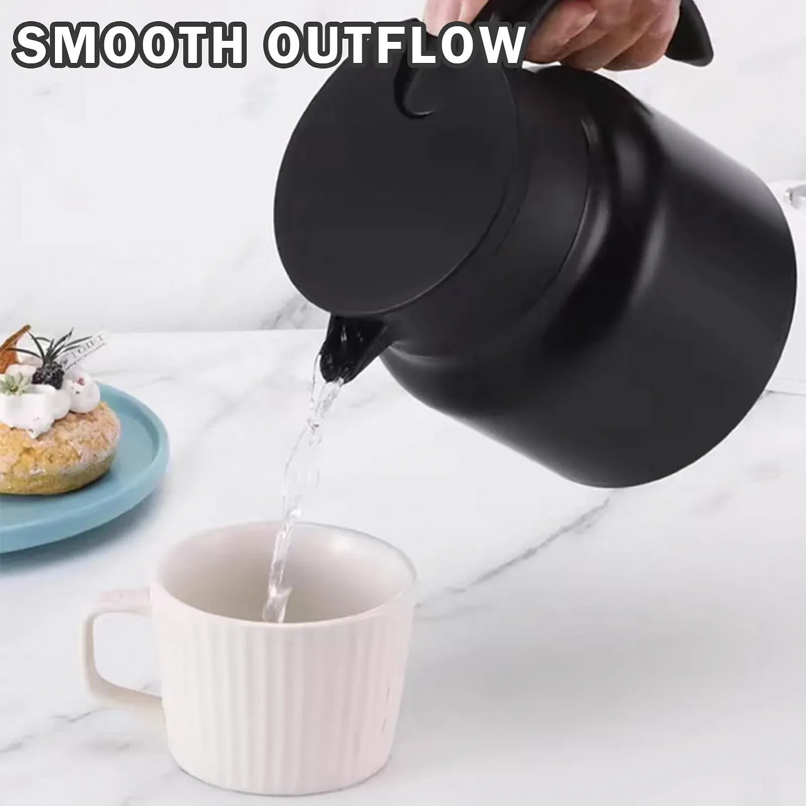 Термос Кавник, Ізольований з нержавіючої сталі, 1000 мл, фото №4