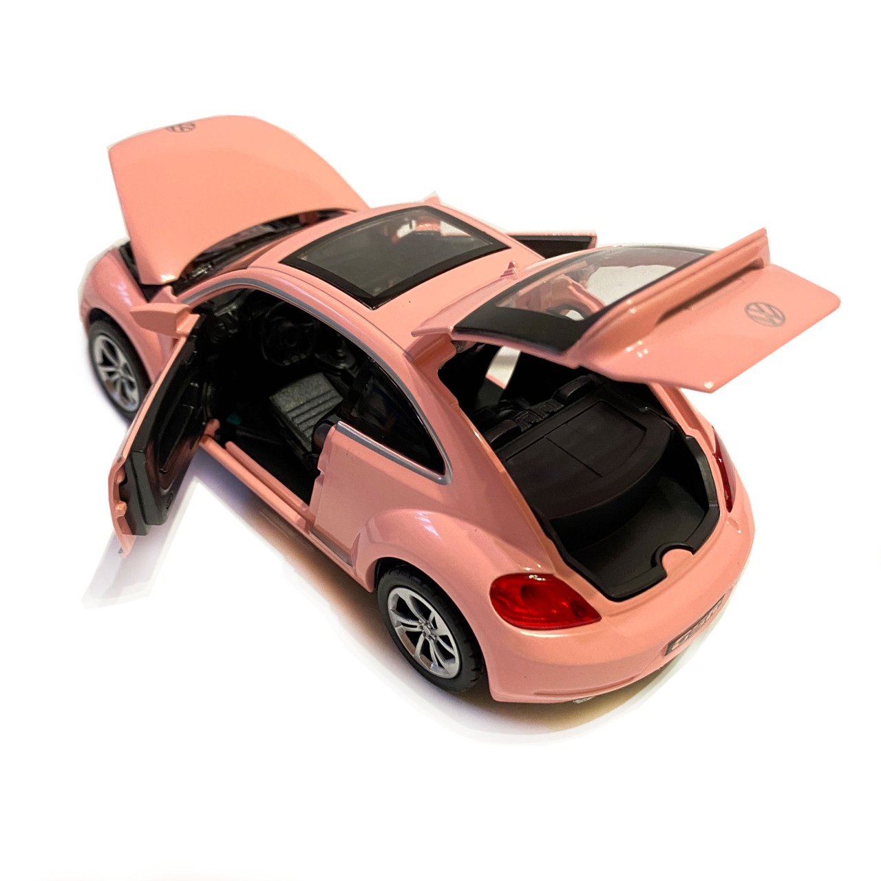 Машинка металлическая Volkswagen Beetle GSR Автоексперт Фольксваген жук розовый цвет звук свет окр, фото №3 Машинка металлическая Volkswagen Beetle GSR Автоексперт Фольксваген жук розовый цвет звук свет окр, фото №3
