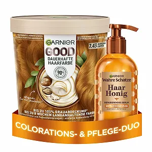 Стійка крем-фарба для волосся Garnier Good 7.43 Turmeric Copper (Куркума мідь) - Фото 1