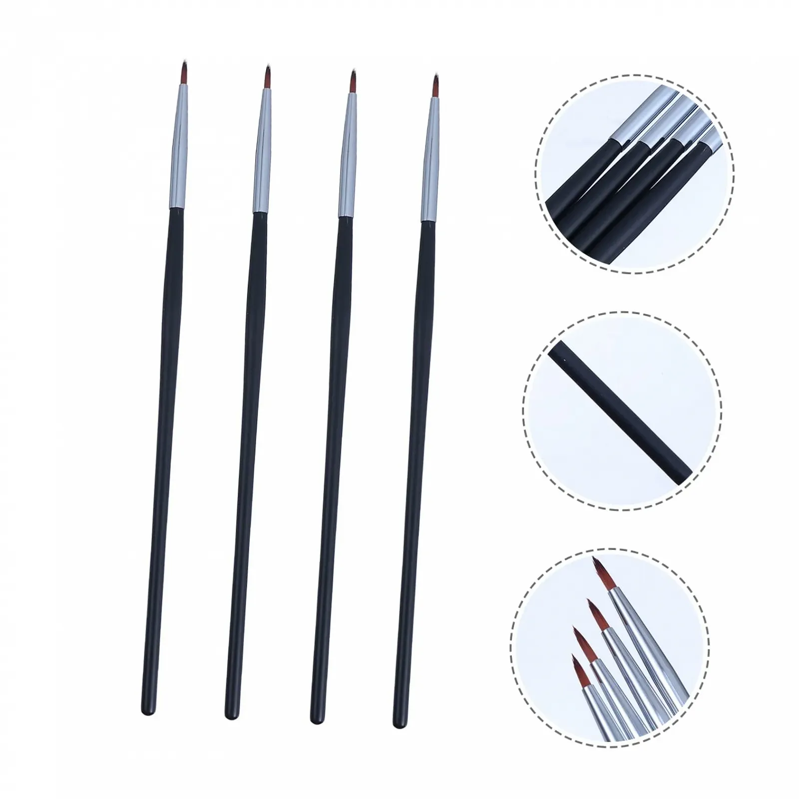 Кисточки для подводки Ipetboom Тонкая, фото №3