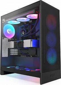 Корпус для ПК NZXT H7 Flow RGB Черный - Фото 1