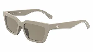 Солнцезащитные очки CALVIN KLEIN Jeans CKJ25604S Женские Матовый румянец со сплошной линзой. synthetic.ua - Фото 1