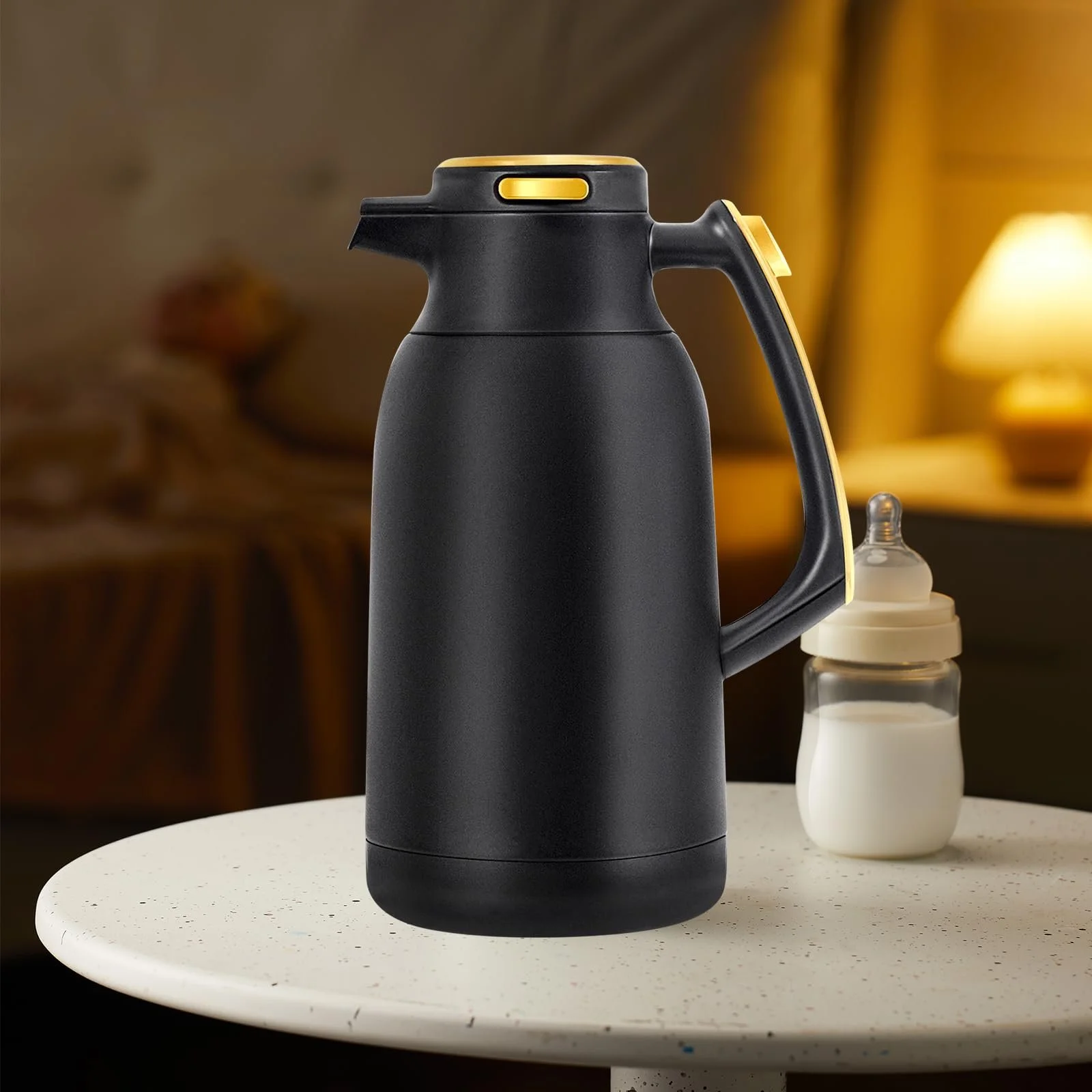 Термос-кавник 2 літри, Нержавіюча сталь, Ізольований для кави, Термічна двостінна вакуумна ізоляція, фото №7 Термос-кавник 2 літри, Нержавіюча сталь, Ізольований для кави, Термічна двостінна вакуумна ізоляція, фото №7