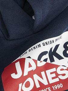 Худі JACK&JONES JUNIOR Boys Jjnolan Sweat Hood Mni synthetic.ua - Фото 1