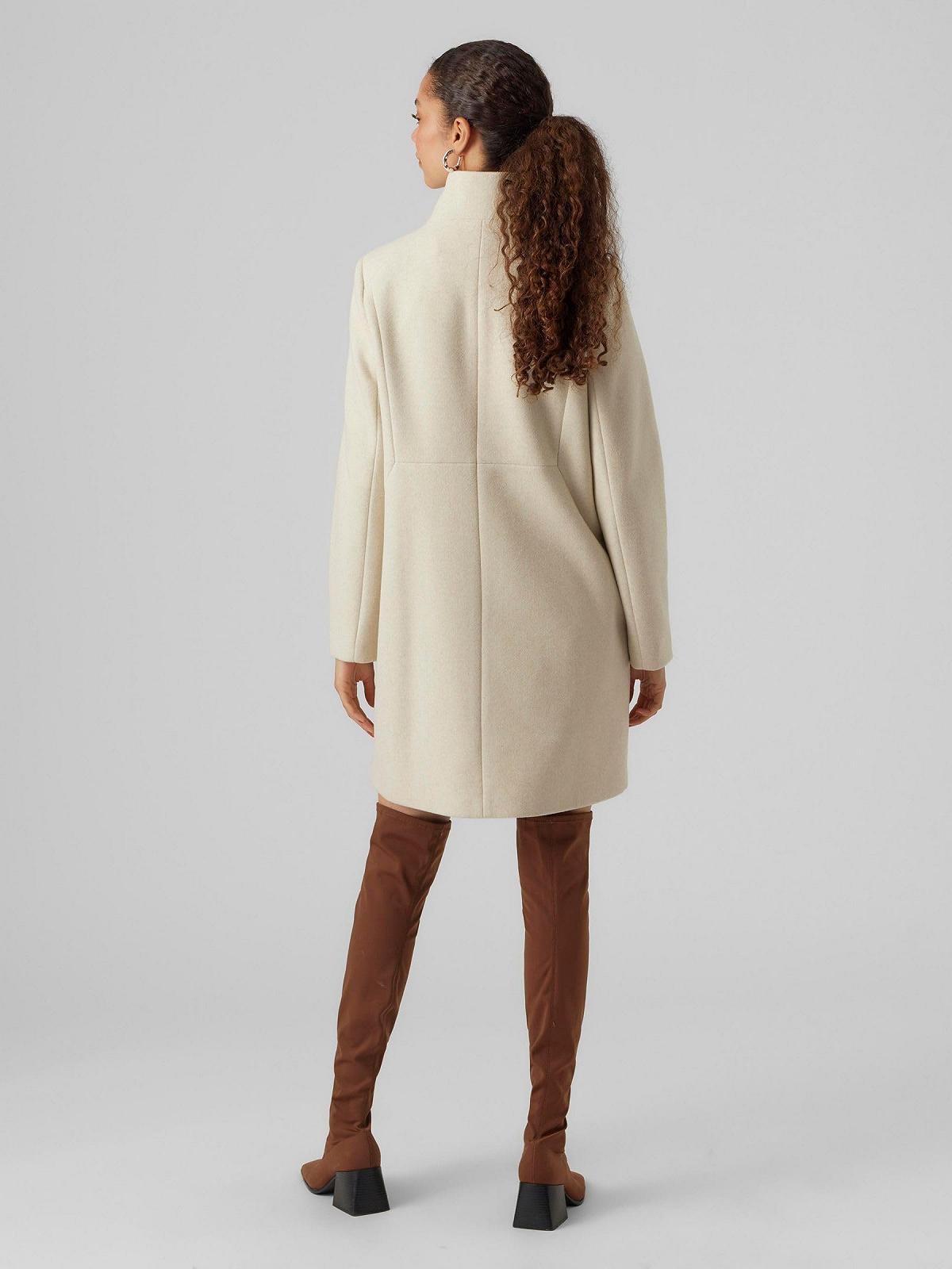 Пальто VERO MODA Vmpopzipper Coat Boos Жіночий, фото №3 Пальто VERO MODA Vmpopzipper Coat Boos Жіночий, фото №3