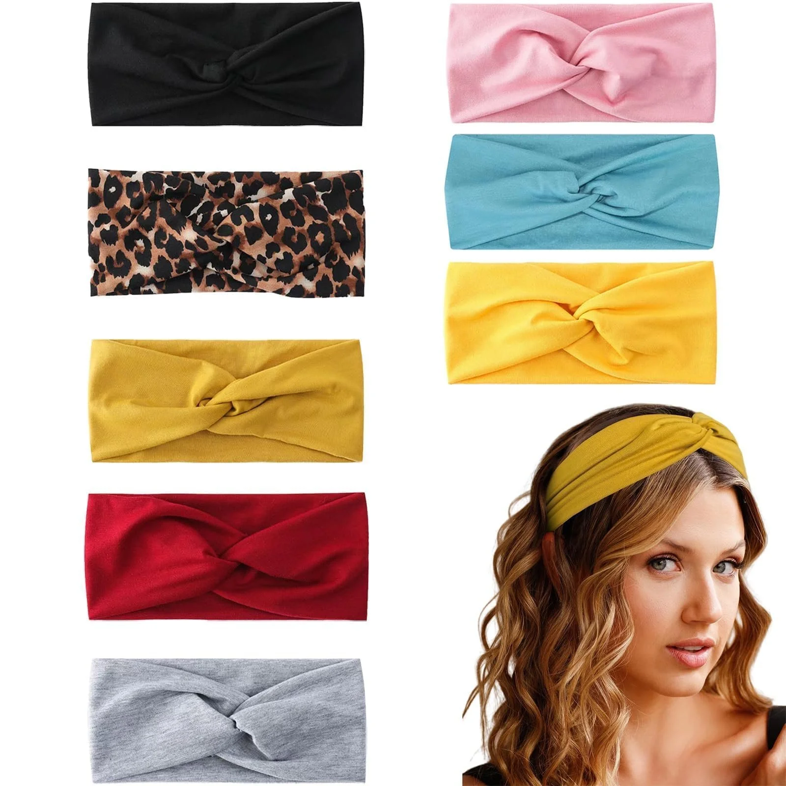 Набір пов'язок для волосся, фото №1 Набір пов'язок для волосся, фото №1