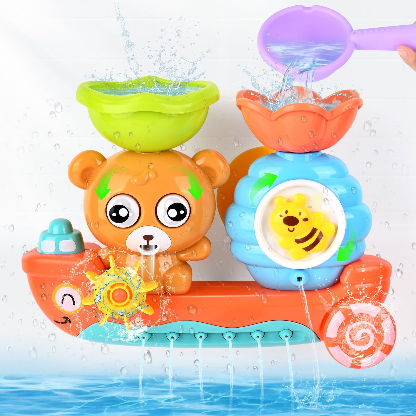 Игрушка для ванны Медведь Водная, фото №1