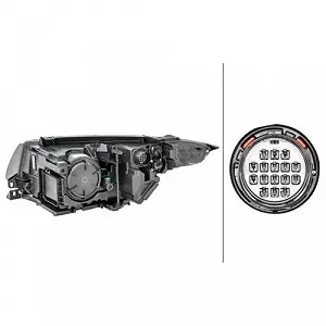 Фара основная HELLA 1LL 354 806-121 для FORD LAND ROVER, правая synthetic.ua - Фото 1