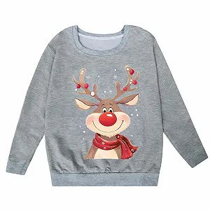 Різдвяна Толстовка для Дівчат Generisch synthetic.ua - Фото 1