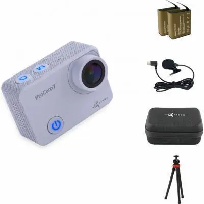 Экшн-камера AirOn ProCam 7 Touch 12in1 blogger kit 4822356754787, фото №1