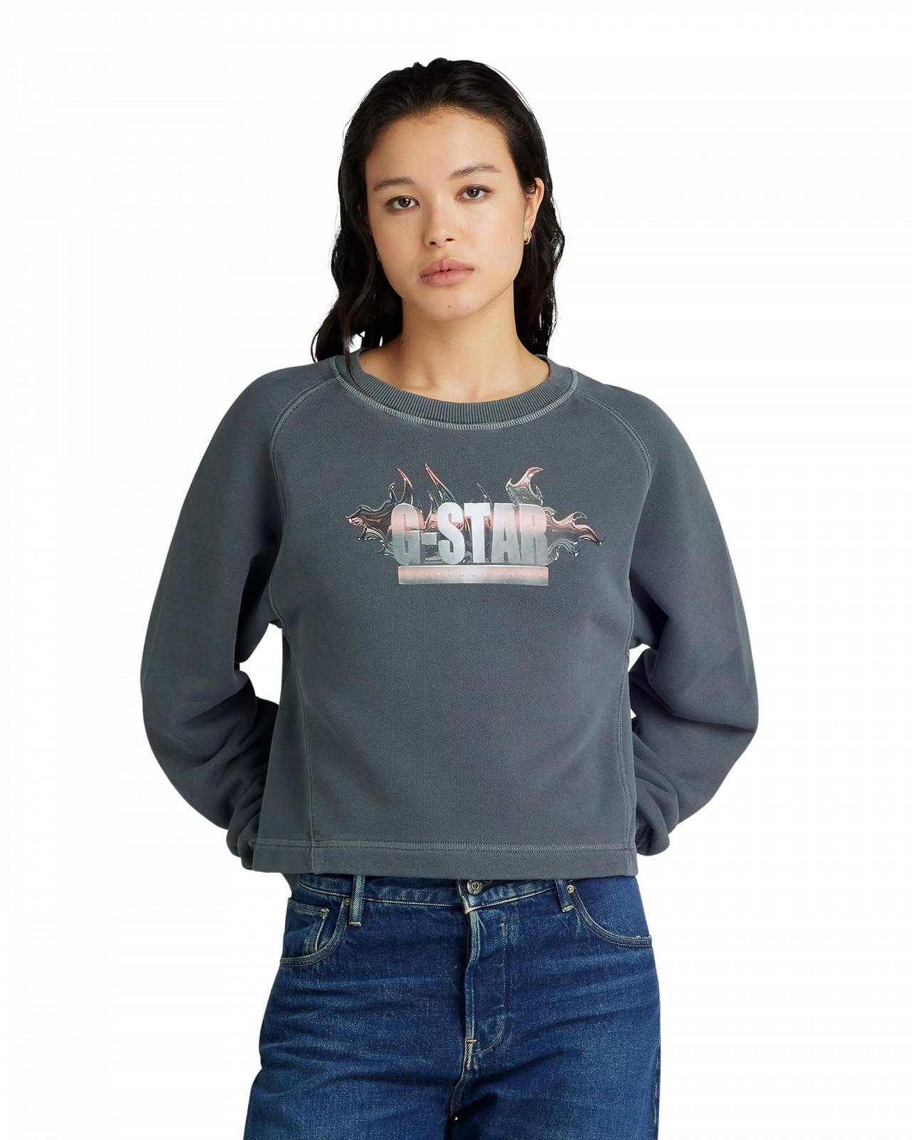 Свитер G-STAR Overdyed Merch Loose, фото №1