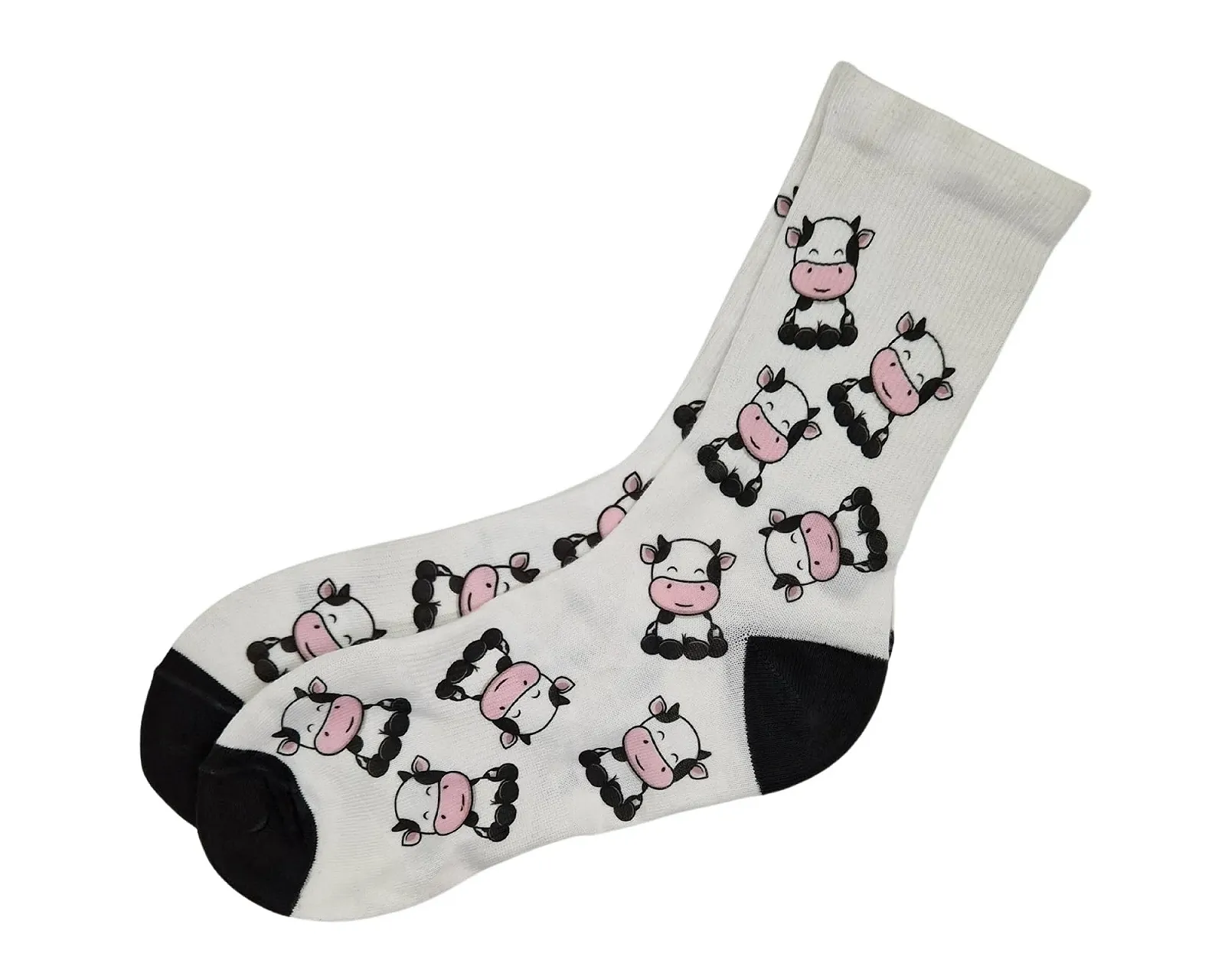 Шкарпетки з принтом Жіночі З Коровами, фото №1 Шкарпетки з принтом Жіночі З Коровами, фото №1