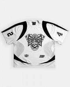 Футболка оверсайз Ogonpushka Flag біла - Фото 1