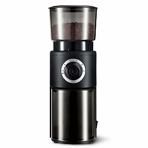 Електрична кавомолка Tchibo, Чорний/Сріблястий synthetic.ua - Фото 1