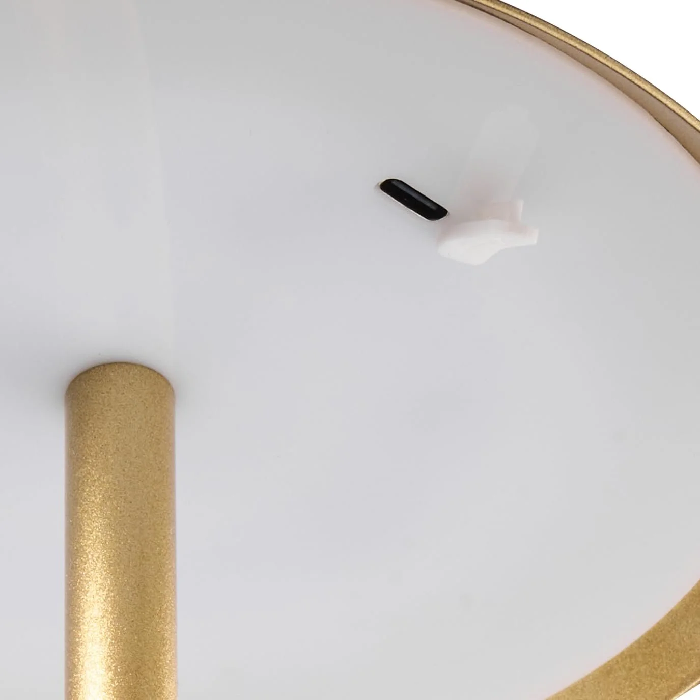 Настільна лампа LED Beliani Modjo Wireless USB-C 30 см Золотиста, фото №6