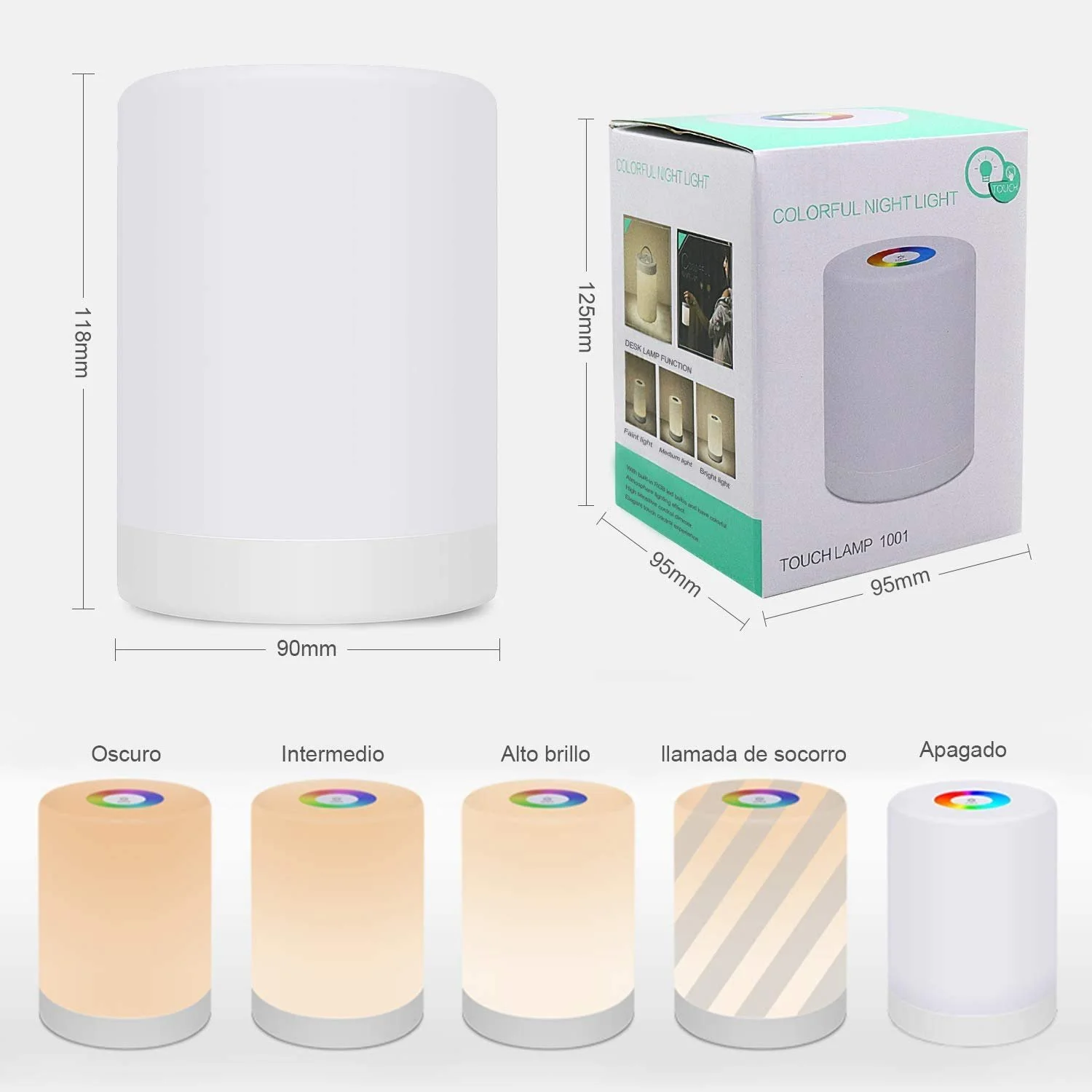 Нічник StillCool Smart LED сенсор RGB ручка режим SOS, фото №7