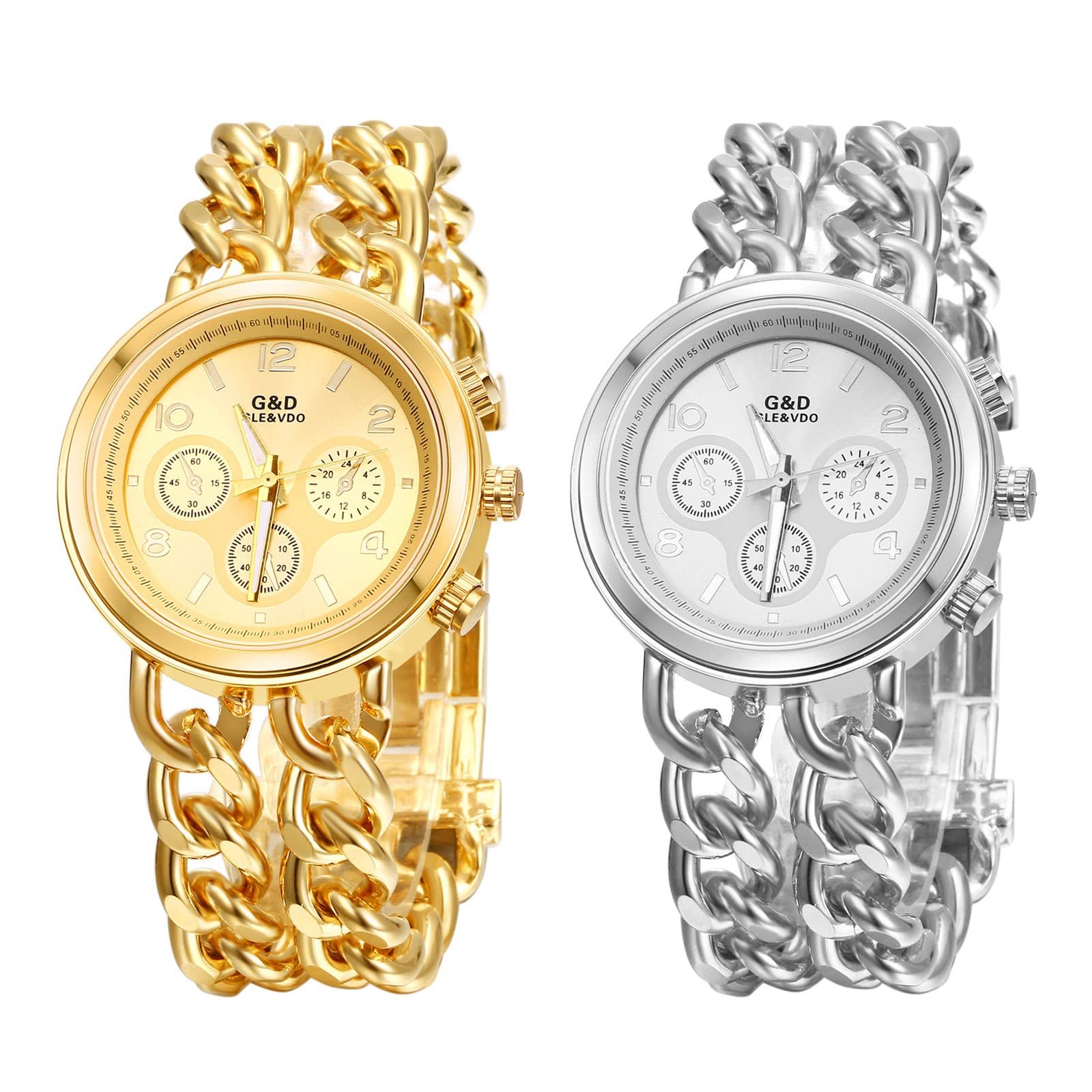 Часы Женские JewelryWe Аналоговые Кварцевые Водонепроницаемые 30 м Золотой/Серебряный, фото №1 Часы Женские JewelryWe Аналоговые Кварцевые Водонепроницаемые 30 м Золотой/Серебряный, фото №1