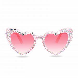 Окуляри Білі Topfunyy "Нарешті 21" - Фото 1