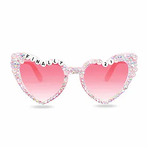 Окуляри Білі Topfunyy "Нарешті 21" - Фото 1