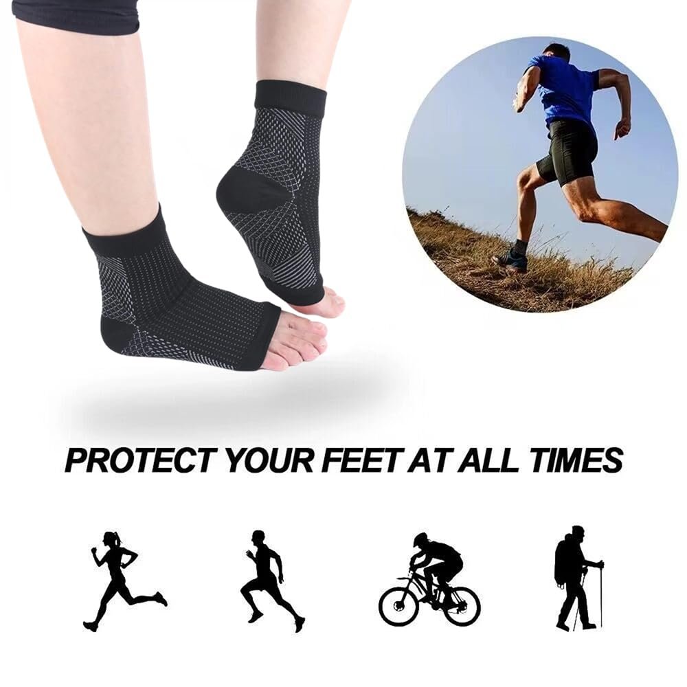 Компрессионные носки ортопедические, 2 пары, XXL (46-49), фото №3