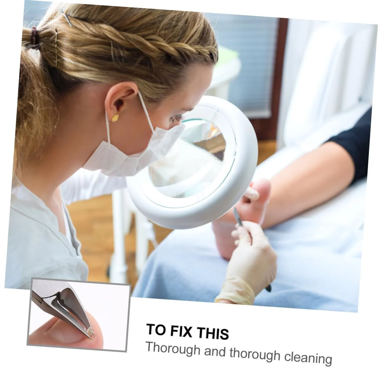 Набір для манікюру та педикюру OATIPHO 5 шт, фото №7