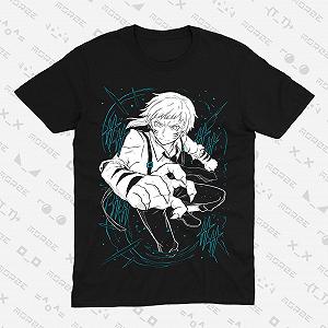 Футболка Аниме Великий из бродячих псов Bungou Stray Dogs TH077 L - Фото 1